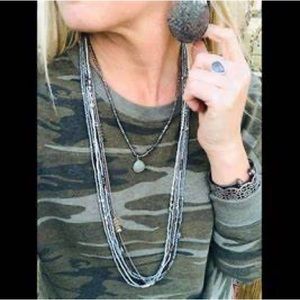 💎RETIRED Brand New Premier Designs Cashmere multi necklace LTD ED in Silver H61